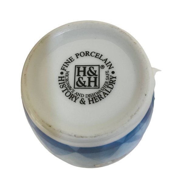 History & Heraldry Coffee Cup Fine Porcelain Top Clerk Occupation is Only a Job - Picture 3 of 6